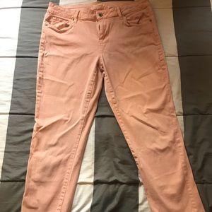 Light Salmon Colored Capri khakis!